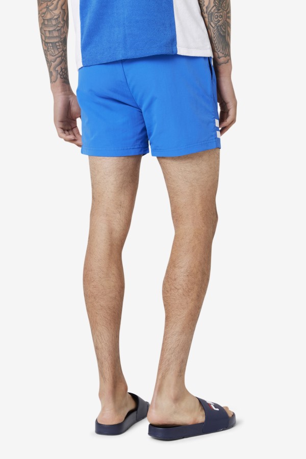 Fila Outlets Vantage Swim Short Strong Blue/White