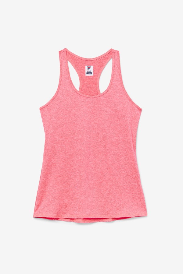 Diva Pink Heather Pickleball Racerback Tank Fila Outlets