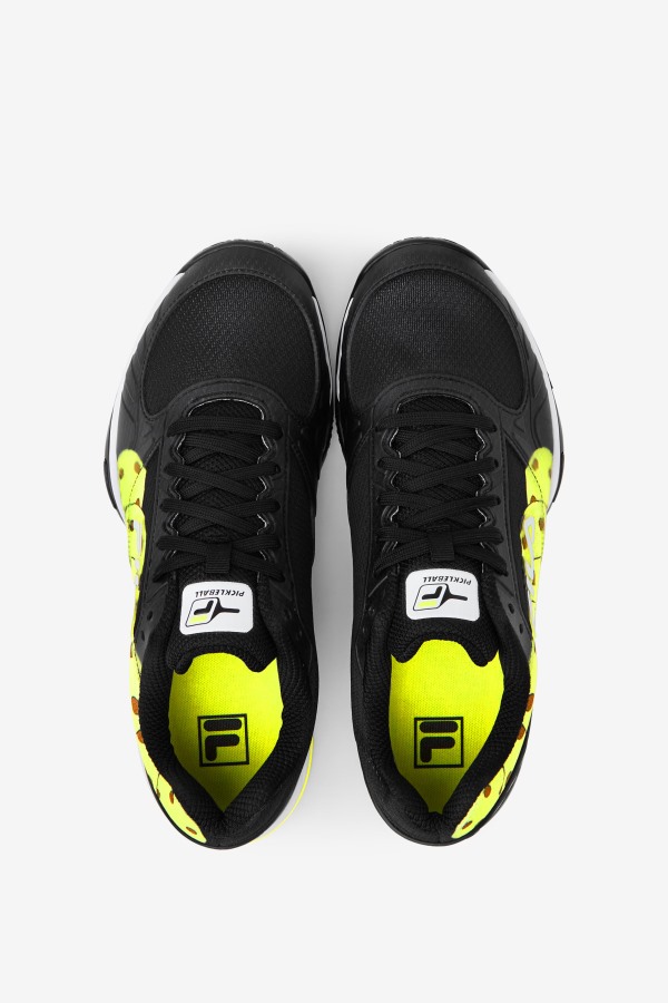 Black/White/Yellow Men\'s Volley Zone Fila Outlets