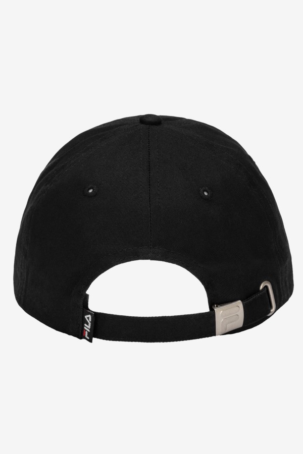 Embroidered Logo Baseball Hat Fila Outlets Black