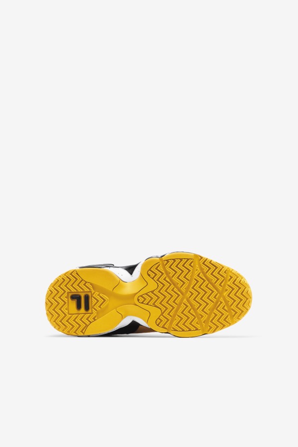Lemon/Black/White Big Kids\' Mb Fila Outlets