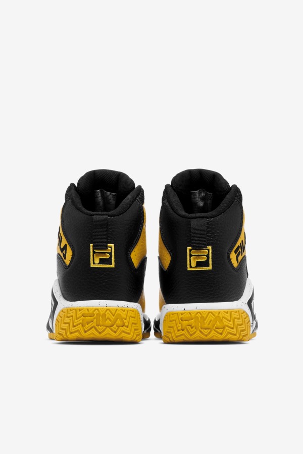 Lemon/Black/White Big Kids\' Mb Fila Outlets