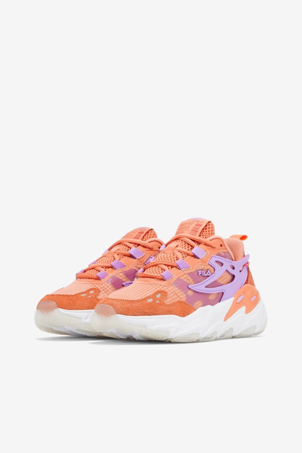 Women\'s Ray Tracer Evo Orange/Cayenne/White Fila Outlets