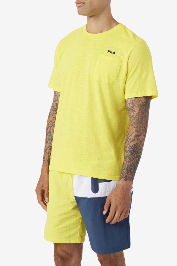 Fila Outlets Yellow/Navy Dilki Crew