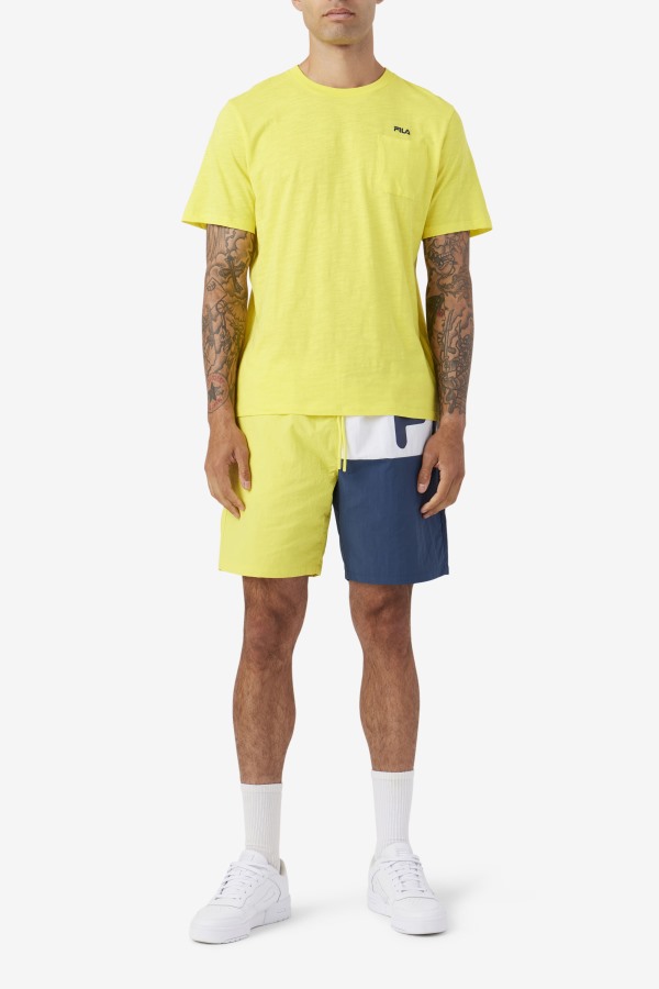 Fila Outlets Yellow/Navy Dilki Crew