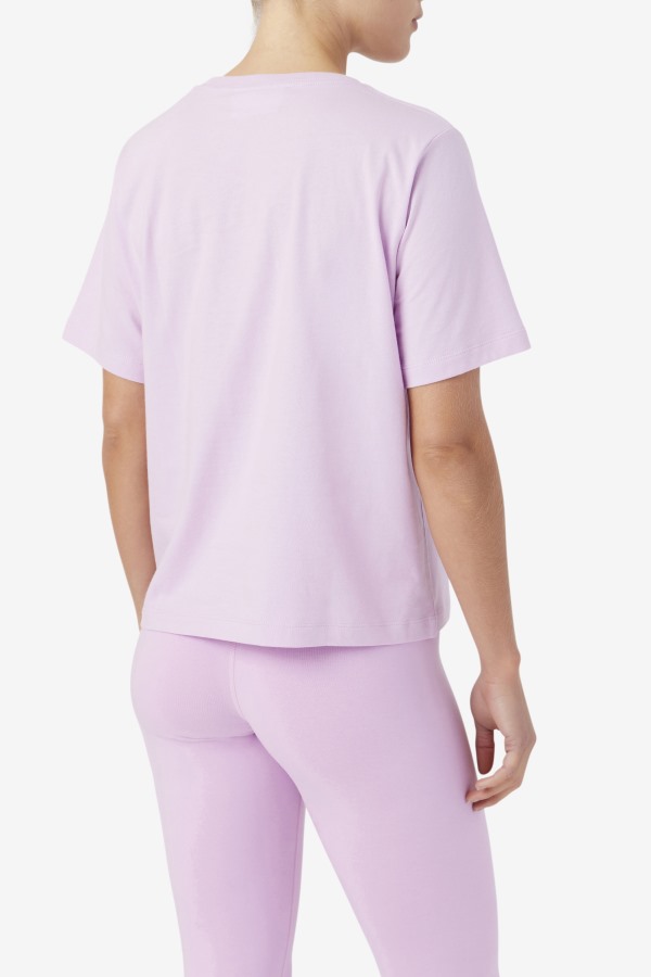 Orchid/Blue/White Thea Tee Fila Outlets