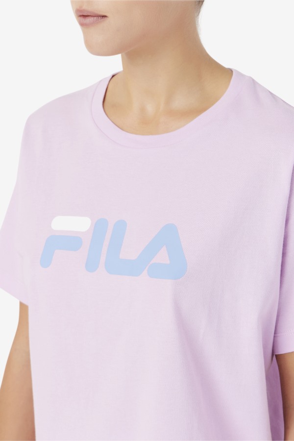 Orchid/Blue/White Thea Tee Fila Outlets