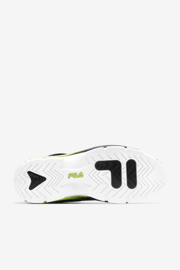 Men\'s Grant Hill 2 Fila Outlets White/Black/Acid Lime