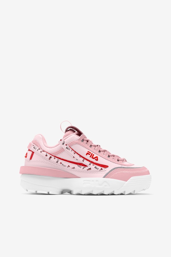 Fila Outlets Coral Blush/Pink/White Women's Disruptor 2 Exp