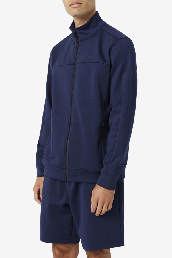 Fila Outlets Gonal Zip Jacket Peacoat/Black