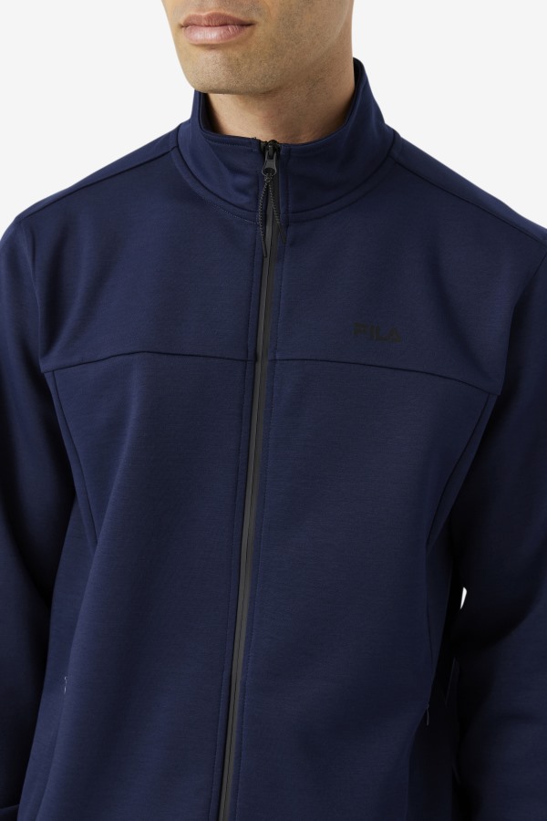 Fila Outlets Gonal Zip Jacket Peacoat/Black