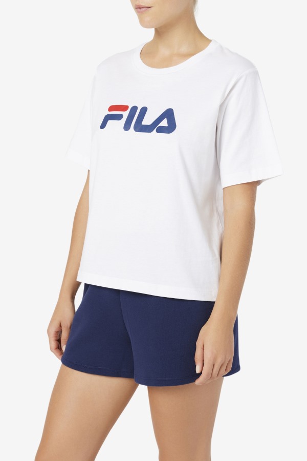 White Thea Tee Fila Outlets