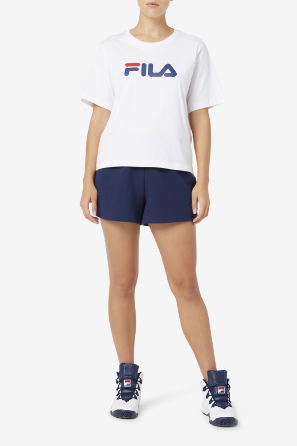 White Thea Tee Fila Outlets