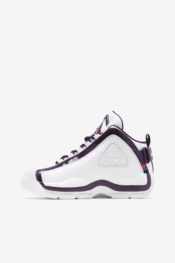 White/Purple Pennant/Orange Fila Outlets Women\'s Grant Hill 2 History