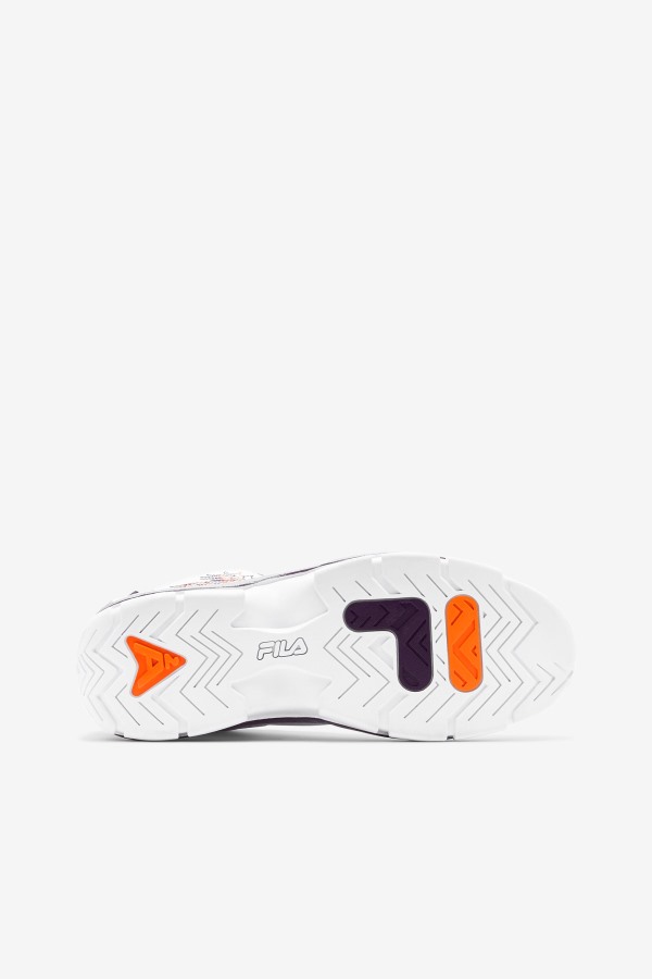 White/Purple Pennant/Orange Fila Outlets Women\'s Grant Hill 2 History