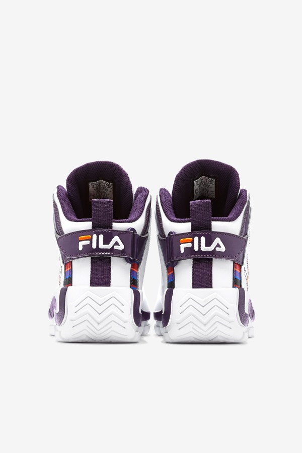 White/Purple Pennant/Orange Fila Outlets Women\'s Grant Hill 2 History