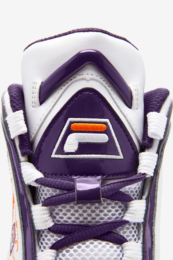 White/Purple Pennant/Orange Fila Outlets Women\'s Grant Hill 2 History