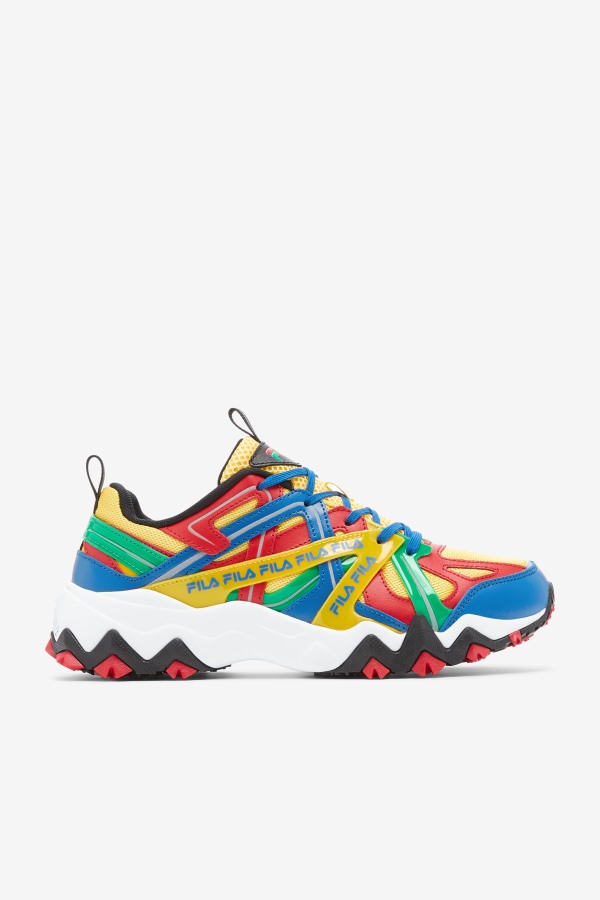 Fila Outlets Lemon/Red/Imperial Blue Men's Electromont