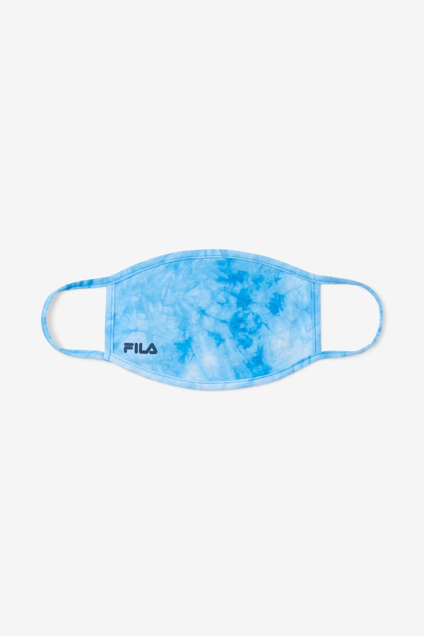 Light Blue Tie Dye Fila Outlets Light Blue Tie Dye Face Mask