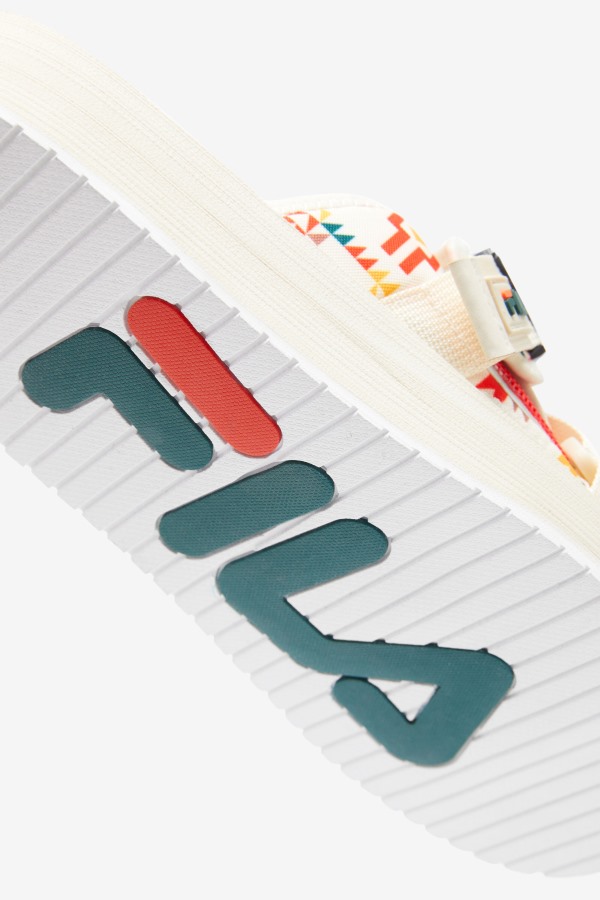 Fila Outlets Men\'s Sol-Slide V2 Gardenia/June Bug/Adobe