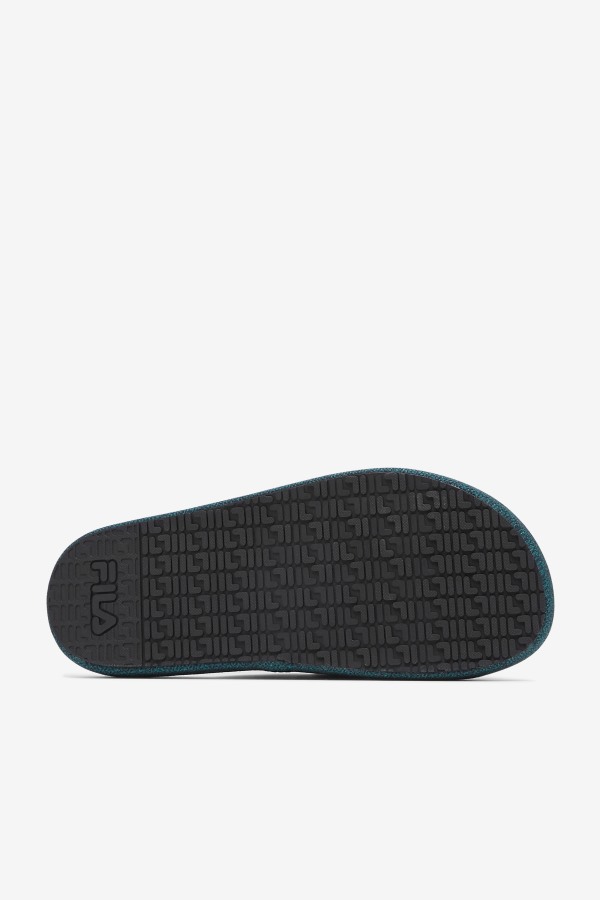 Black/June Bug/Saffron Fila Outlets Men\'s Atlas Slide