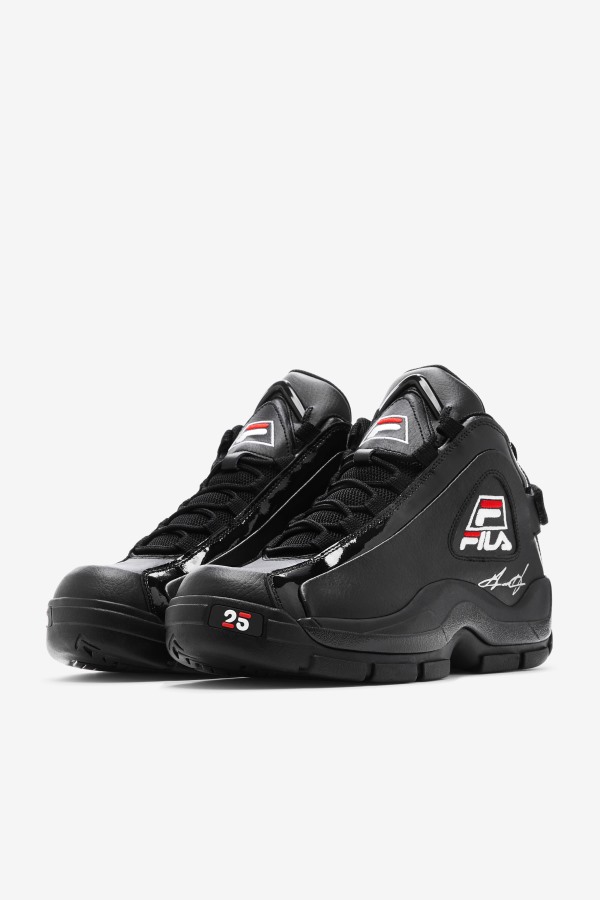 Fila Outlets Men\'s Grant Hill 2 25th Anniversary Edition Black/White/Red