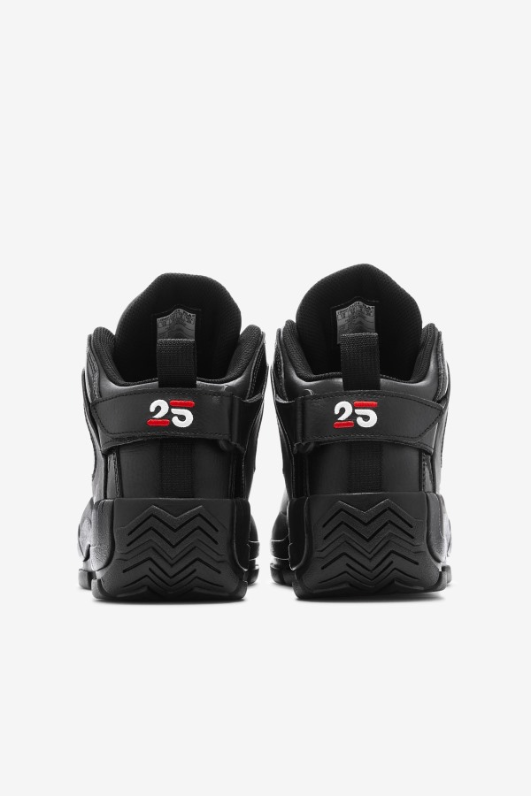 Fila Outlets Men\'s Grant Hill 2 25th Anniversary Edition Black/White/Red