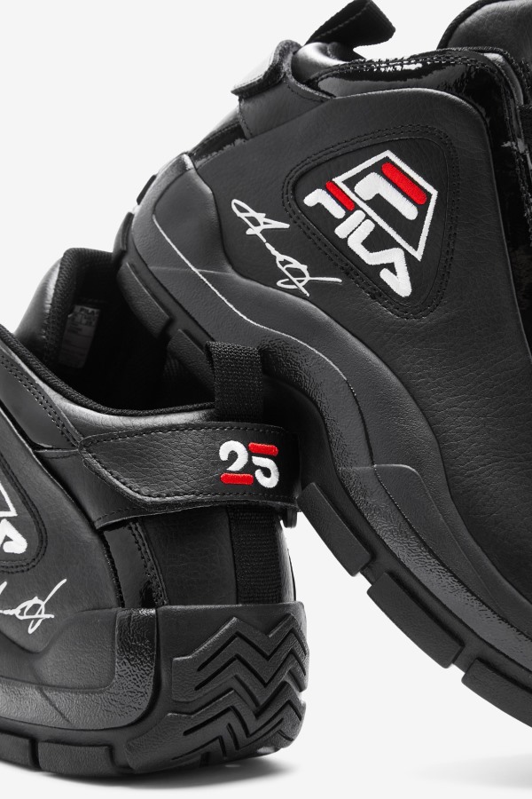 Fila Outlets Men\'s Grant Hill 2 25th Anniversary Edition Black/White/Red