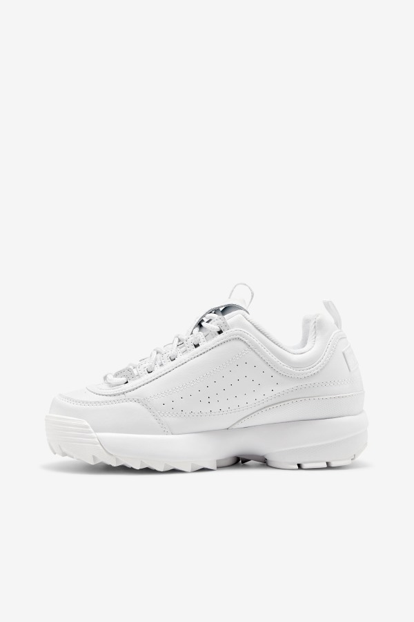 Triple White Fila Outlets Women\'s Disruptor 2 Premium