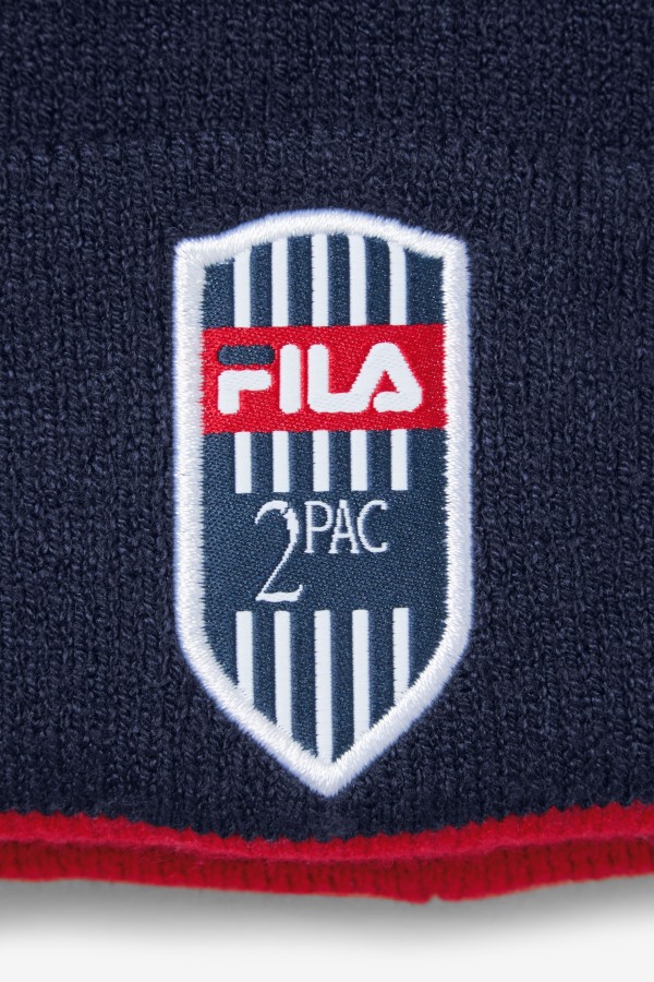 2Pac Beanie Navy/Red Fila Outlets