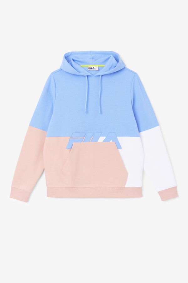 Fila Outlets Blue/Coral Cloud/Stone Madu Hoodie