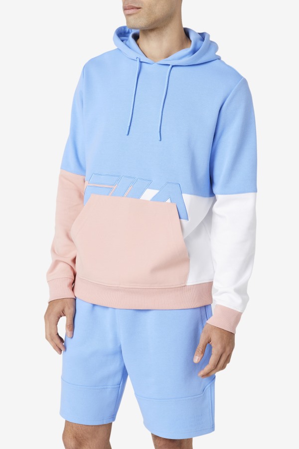 Fila Outlets Blue/Coral Cloud/Stone Madu Hoodie