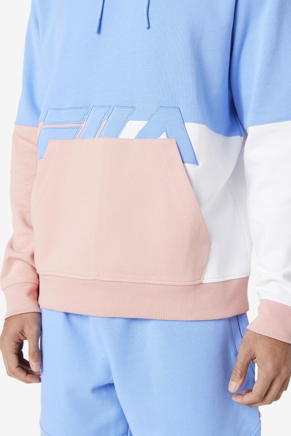 Fila Outlets Blue/Coral Cloud/Stone Madu Hoodie