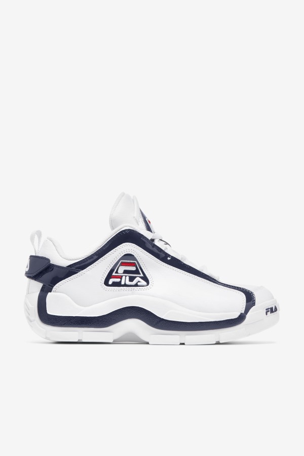 Fila Outlets White/Navy/Red Grant Hill 2 Low x 2Pac '96 Reissue
