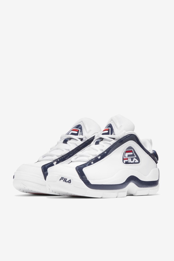 Fila Outlets White/Navy/Red Grant Hill 2 Low x 2Pac \'96 Reissue