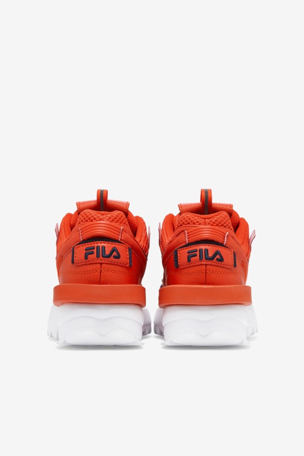 Women\'s Disruptor 2 Exp Fila Outlets Orange.Com/Navy/White