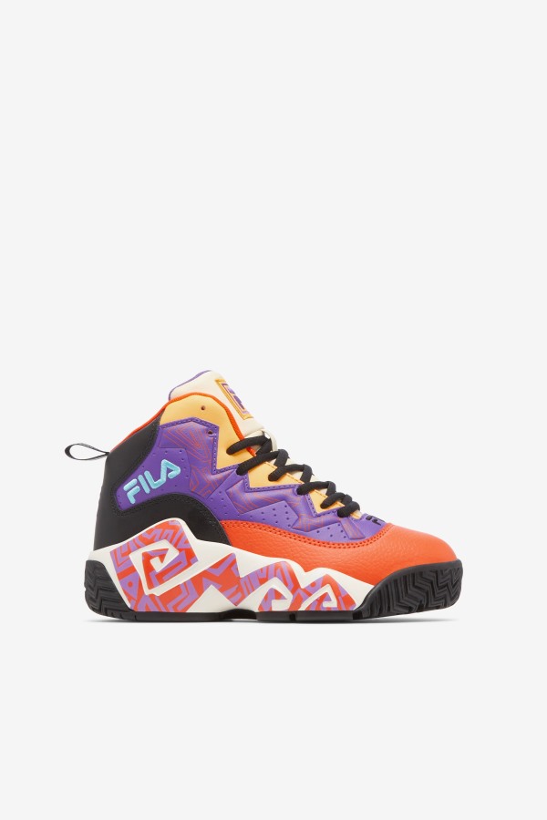Big Kids' MB Fila Outlets Orange/Purple/Red Orange