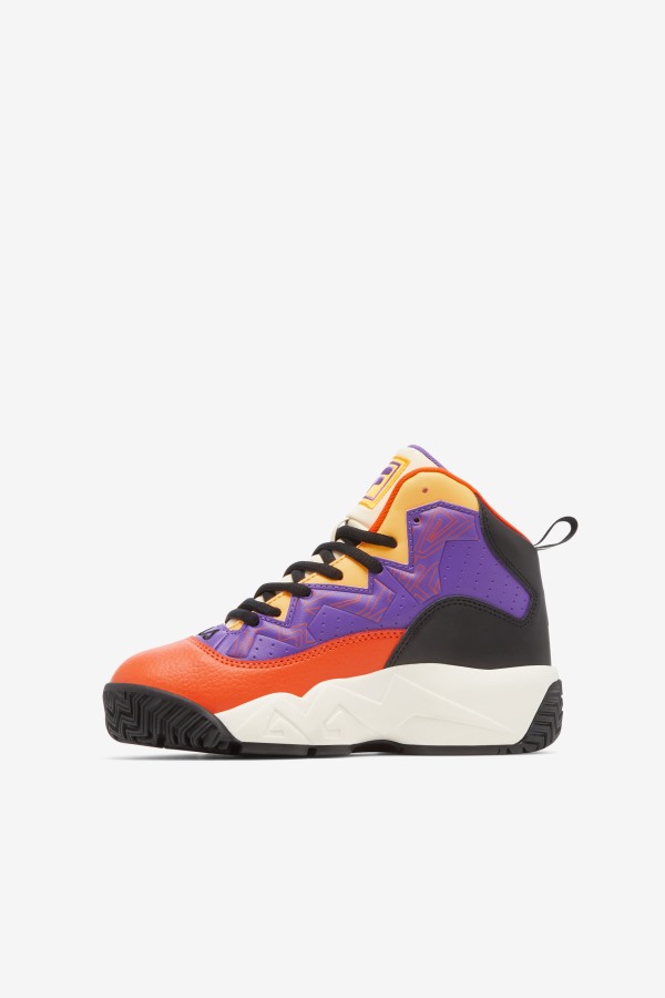 Big Kids\' MB Fila Outlets Orange/Purple/Red Orange