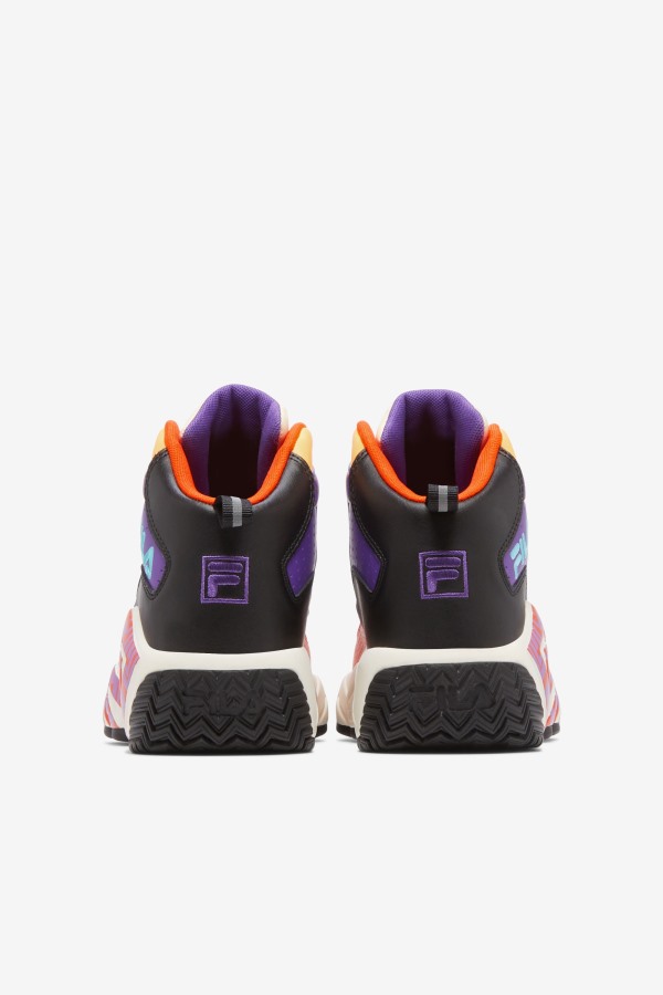 Big Kids\' MB Fila Outlets Orange/Purple/Red Orange