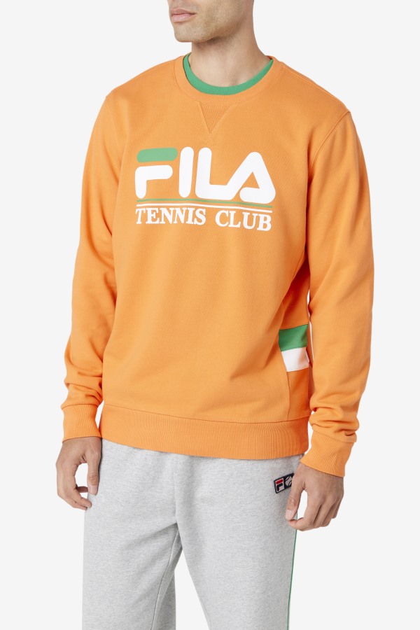 Fila Outlets Coral Rose/White/Jelly Bean Ameh Sweatshirt