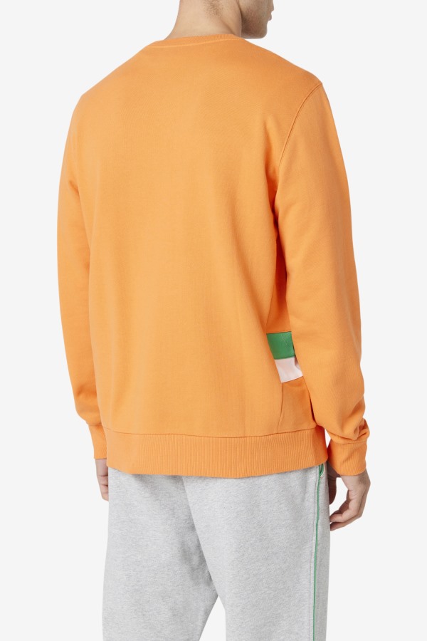 Fila Outlets Coral Rose/White/Jelly Bean Ameh Sweatshirt