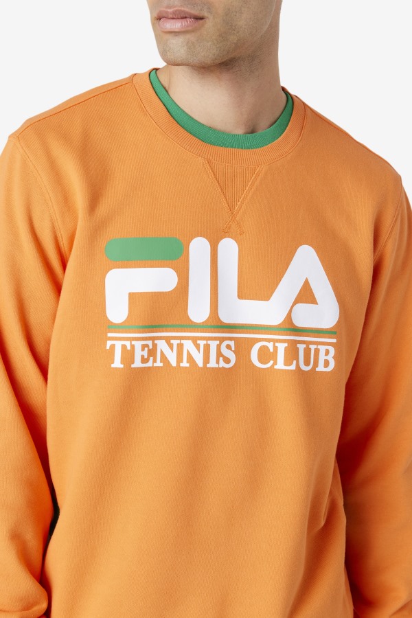 Fila Outlets Coral Rose/White/Jelly Bean Ameh Sweatshirt
