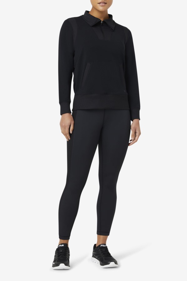 Fi-Lux Half Zip Fila Outlets Black