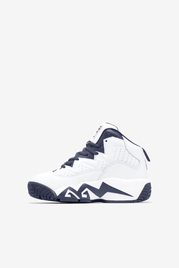 White/Navy/Red Fila Outlets Little Kids\' Mb