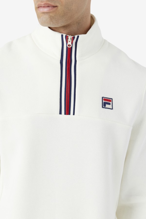 Fila Outlets Weston Half Zip Egret