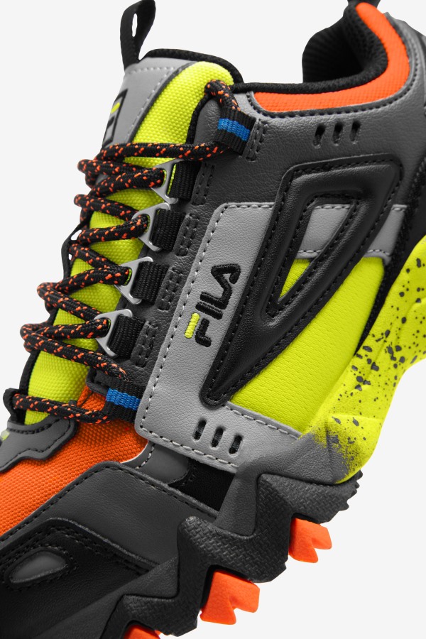 Little Kids\' Oaktmont TR Orange/Black/Yellow Fila Outlets
