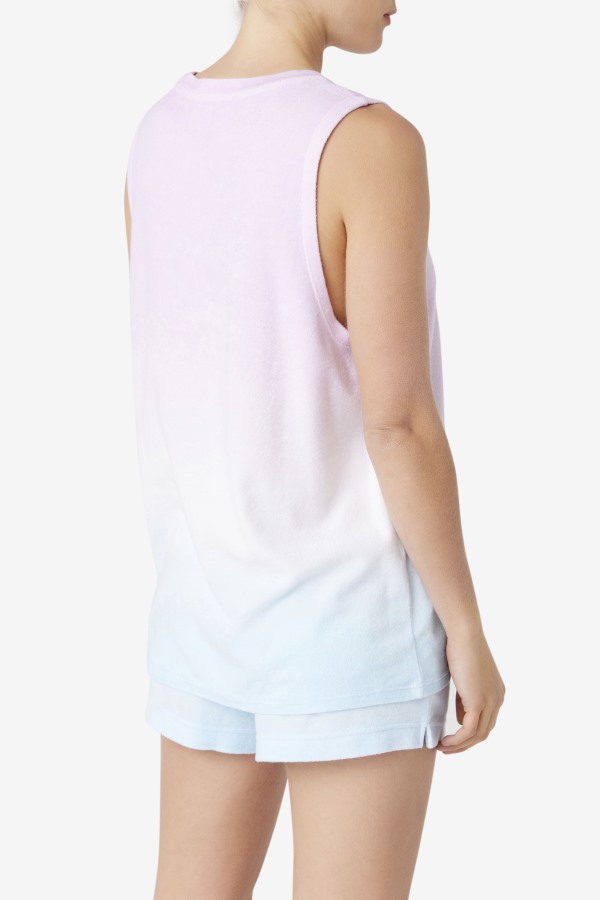 Betti Sleeveless Top Orchid/Blue/Tender Peach Fila Outlets