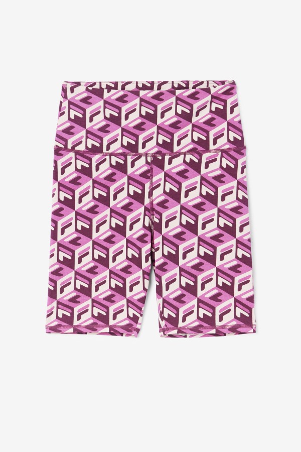 Rouge/Potpourri/Grape Wine Fila Outlets Ainhoa Bike Short