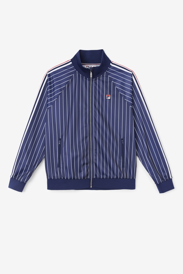Fila Outlets Mitch Track Jacket Peacoat/White