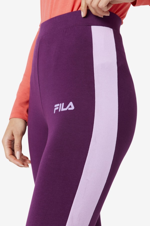 Pickled Beet Mercy Legging Fila Outlets